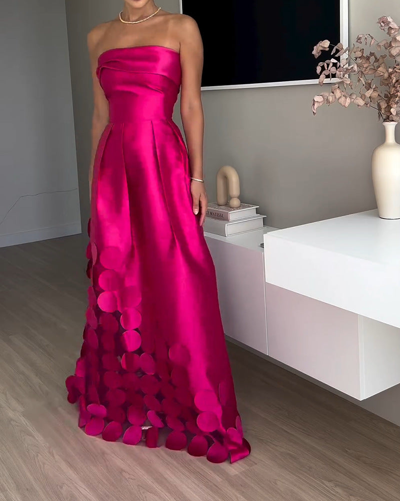 Damen Abendkleid mit aufregendem schichten Design und raffinierten Details WW