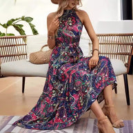 WW | Vintage Bohemian Halterkleid
