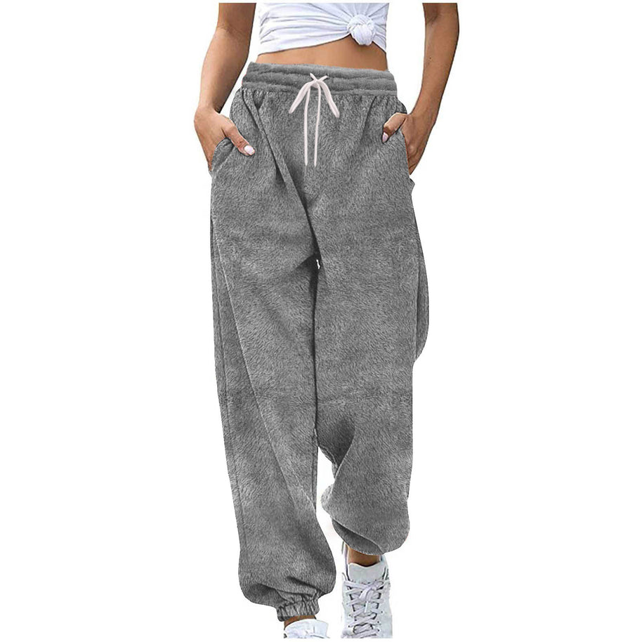 Damen bequeme Loungewear-Hosen WW