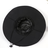 Damen Sonnenhut mit breiter Krempe und verstellbarem Kinnband WW