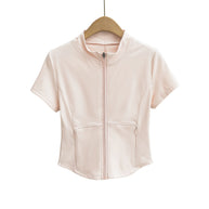 Damen Sportliche Kurzjacke mit praktischem Reißverschluss und Seitentaschen WW