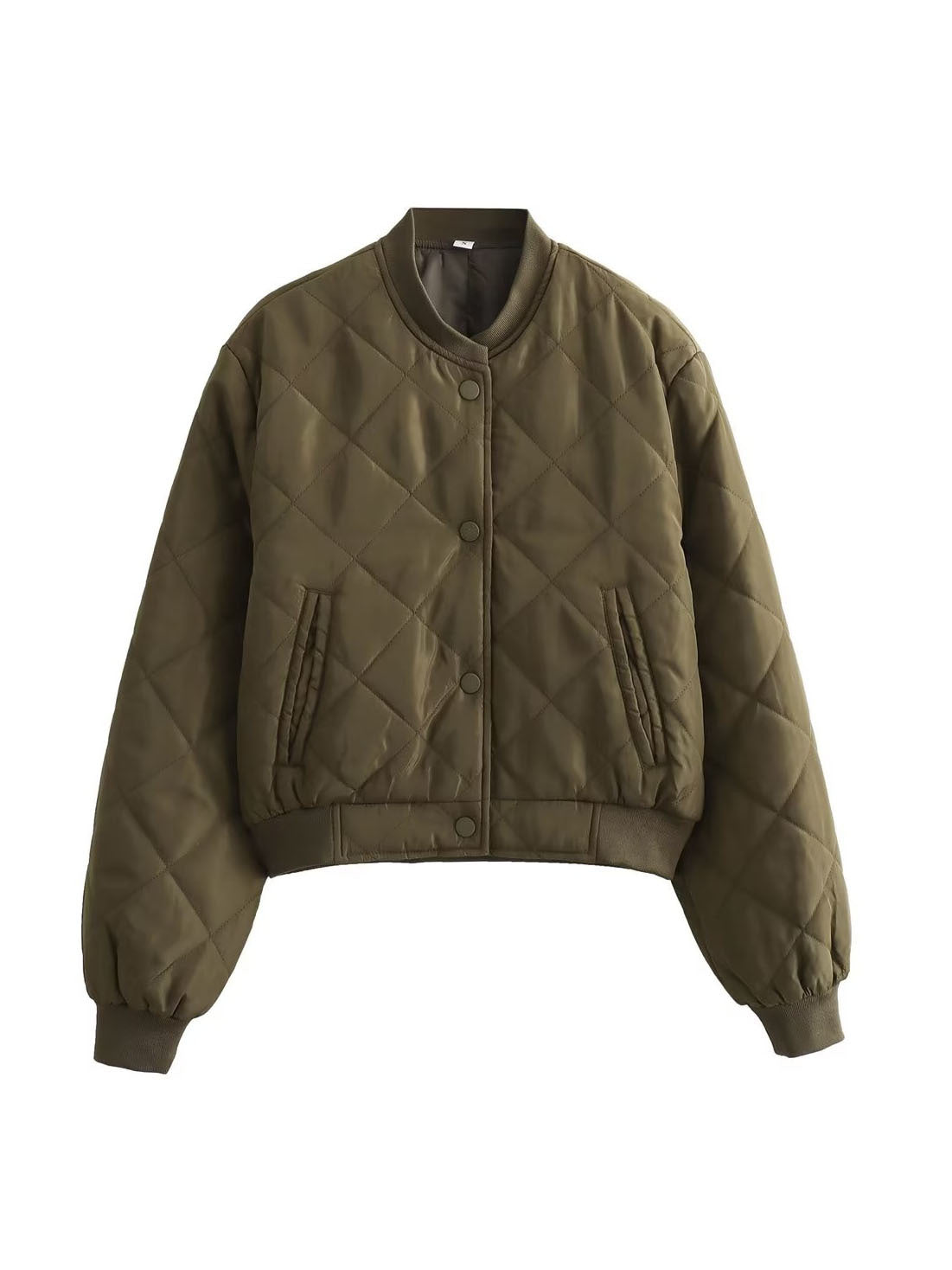 WW | Argyle-Muster Bomberjacke für Frauen