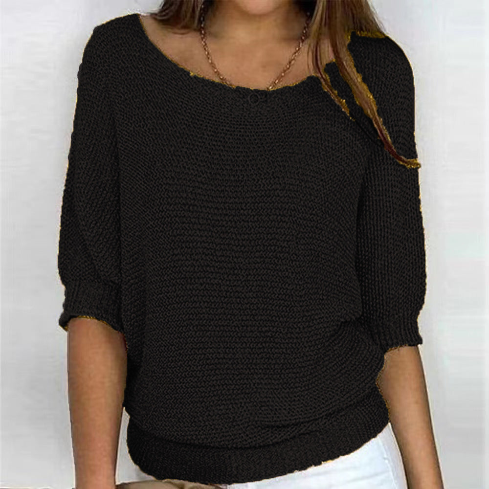 W&W Mode | Elegantes Dreiviertelarm Bequemes Oberteil