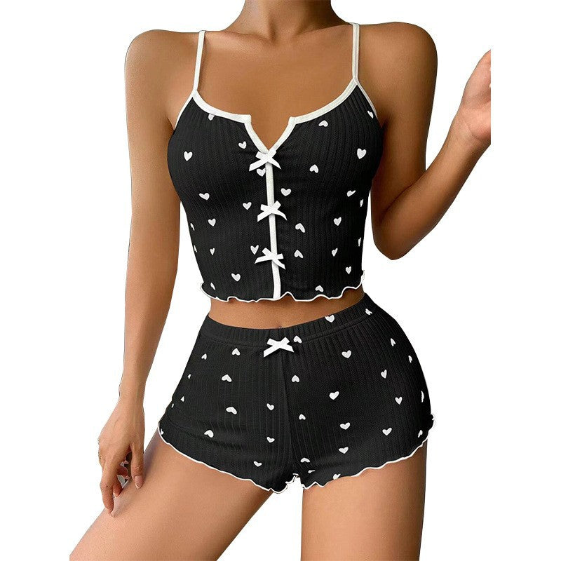 W&W | Bedrucktes Pyjama-Set
