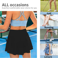 Damen Sportrock mit integrierter Leggings und atmungsaktiver Technologie WW