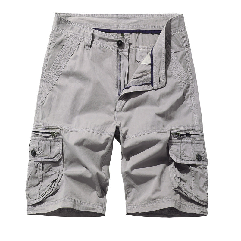 Herren Cargo-Shorts mit Mehrfachtaschen-Design W&W Mode