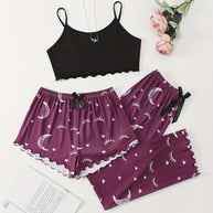 Damen Schlafanzug Set WW