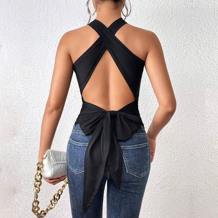 Damen Body mit elegantem Hochgeschlossenen Design W&W Mode