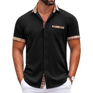 Herren Kurzarmhemd mit klassischem Karomuster und modernem Schnitt WW