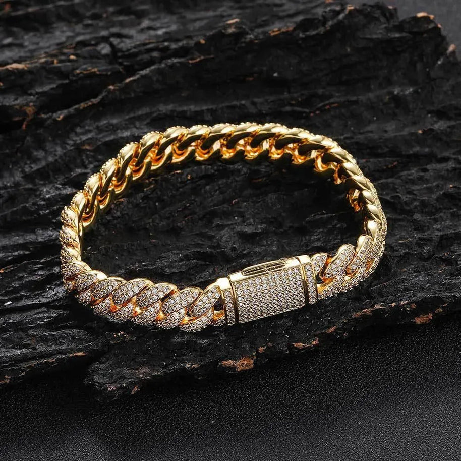 WW | Hip Hop Fashion Schmuckarmband mit Zirkonia