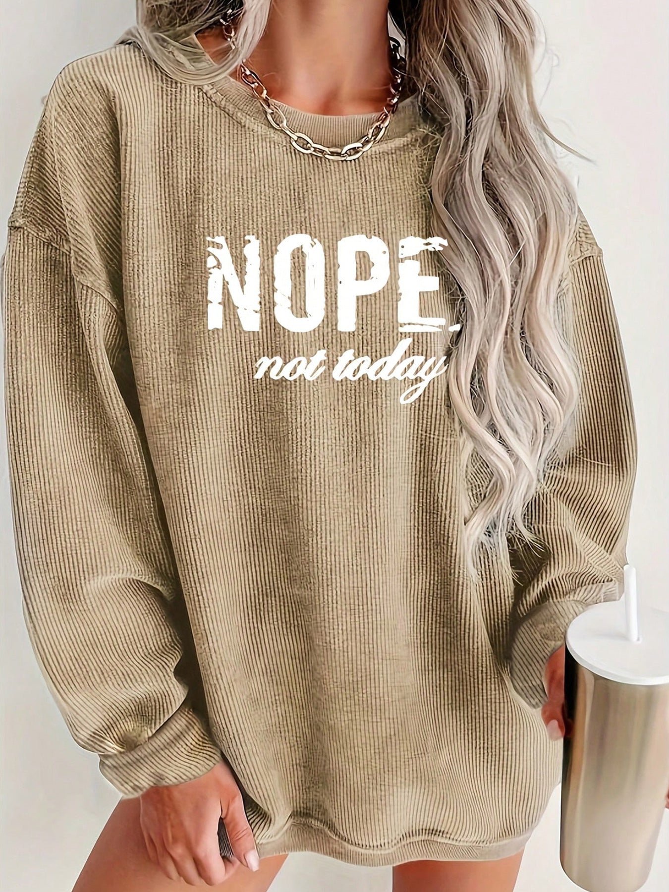 WW | Fashion Print Locker Langarm-Tee