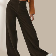 Damen Weite Cordhose WW