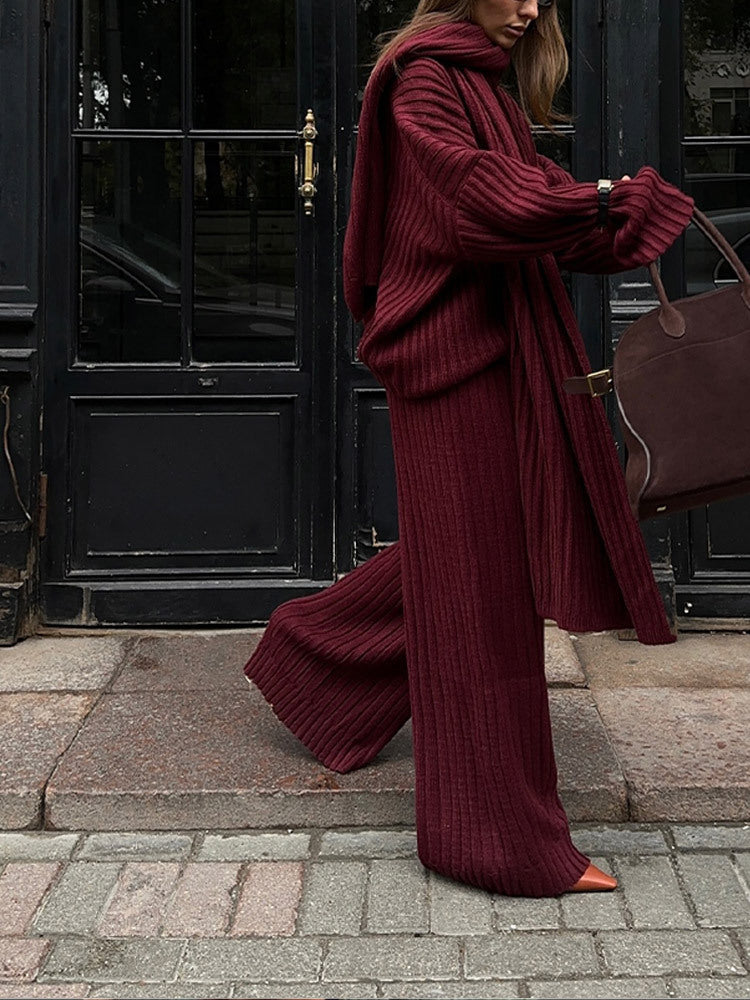 Damen Strickanzug mit lässigem und modernem Schnitt WW