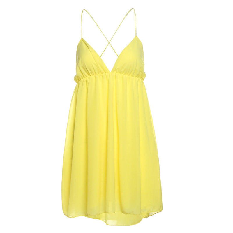 WW | Rückenfreies Maxi Kleid Mit Cut Out Zeitlose Sommer Eleganz
