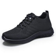 Damen Sportliche Sneakers mit atmungsaktivem Obermaterial und flexibler Laufsohle WW