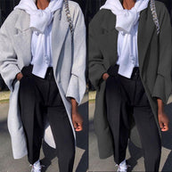 Damen Oversized Mantel im eleganten Design WW