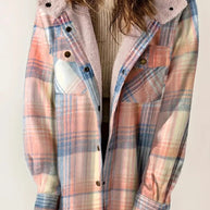 Damen Flanelljacke mit Fleecefutter WW