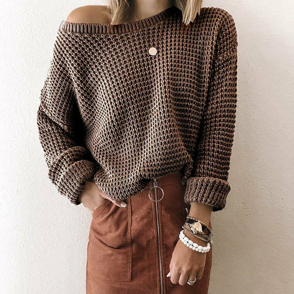 WW | Lässiger Fester Pullover