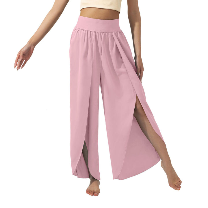 Damen luftige Culotte mit Seitenschlitzen W&W Mode