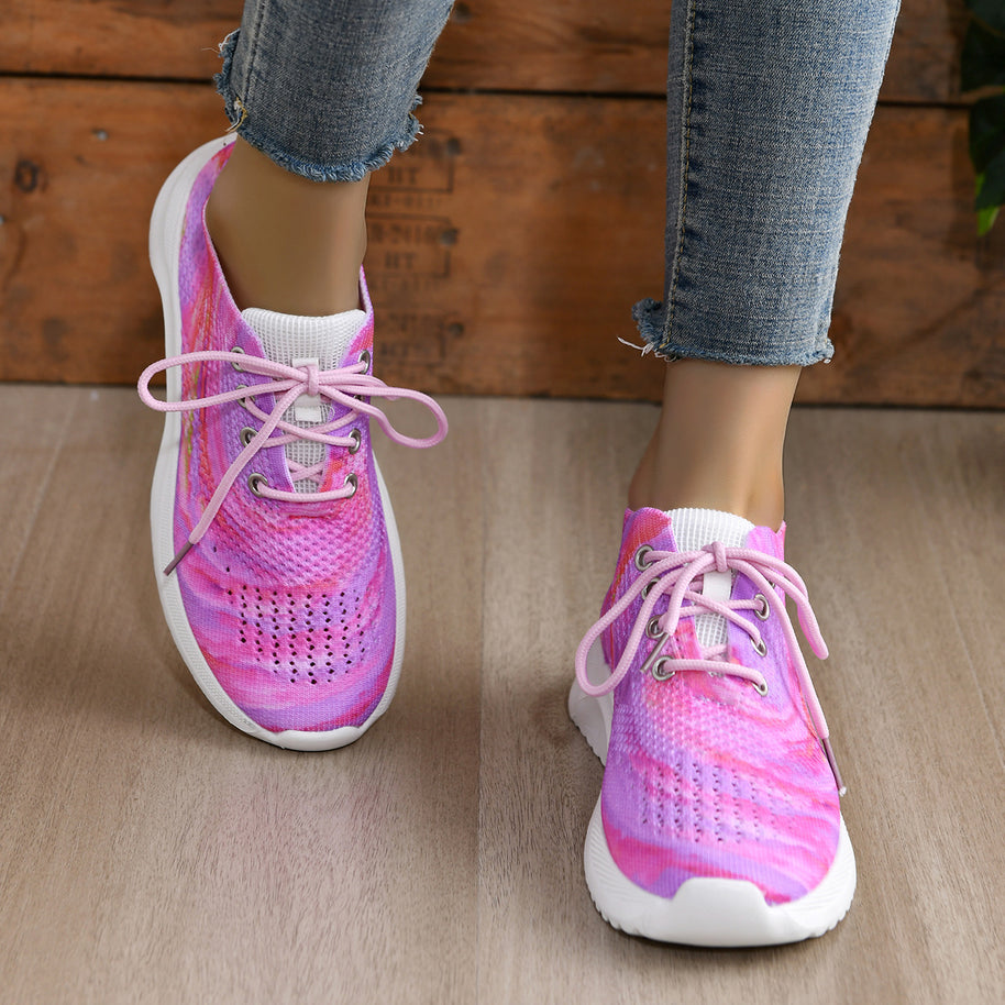 Damen Atmungsaktive Sneakers im modernen Design WW