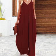 Damen luftiges Maxikleid