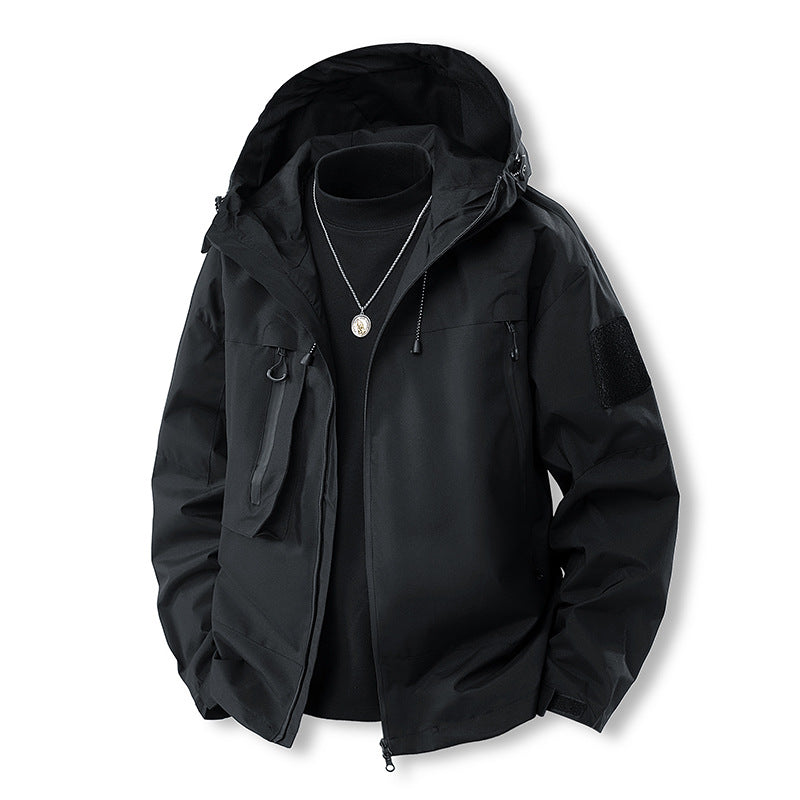 Herren wasserdichte Outdoorjacke WW