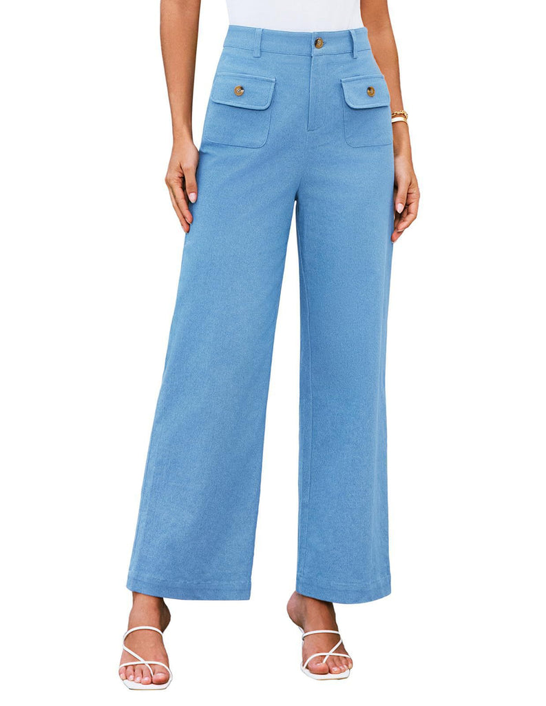 Damen High-Waisted Cargo Pants WW