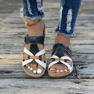 Damen Relax-Sandalen mit ergonomischem Fußbett und verstellbaren Riemen WW