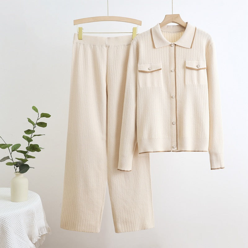 Damen strickendes Freizeitanzug WW