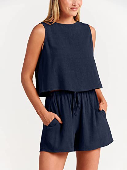Damen Bequemes Jumpsuit mit weitem Schnitt und praktischen Taschen WW