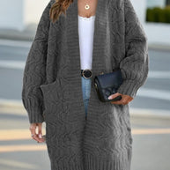 Damen Strickjacke mit Taschen WW