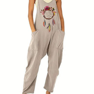 Damen Jumpsuit mit lässigem Schnitt und praktischen Taschen WW