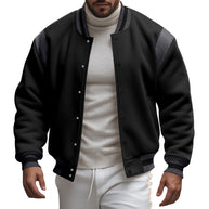 Herren sportliche Collegejacke WW