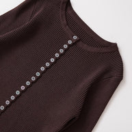 Damen Strickjacke mit dekorativen Knöpfen WW