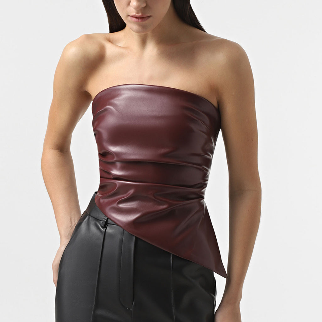 Damen Oberteil im eleganten Wickeldesign WW