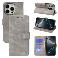 W&W | Apple kleine runde Schnalle Flip Handyhülle