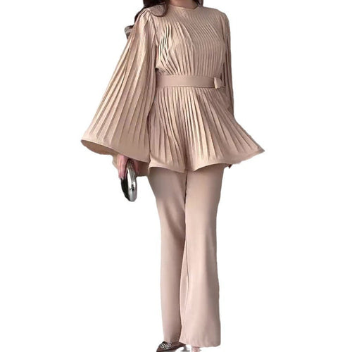 WW Swing-Anzug mit Rundhals und Batwing-Ärmeln