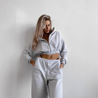 Damen Sportliches Lounge-Set WW
