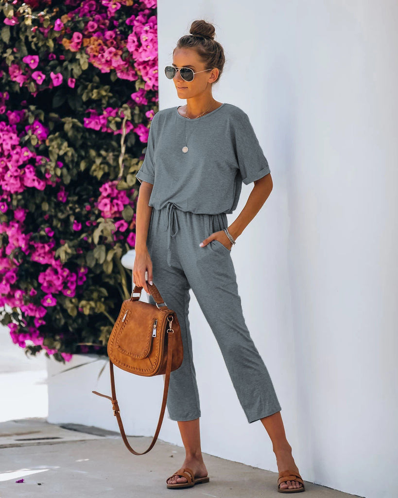 Damen Jumpsuit mit lässigem Schnitt und praktischen Details WW
