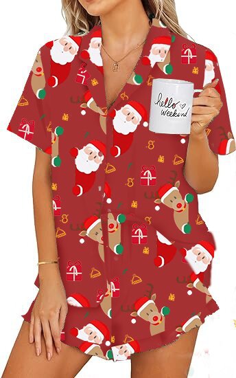 Damen Schlafanzug Set WW