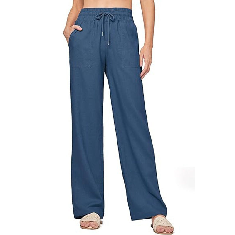 Damen Bequeme Weite Sommerhose WW