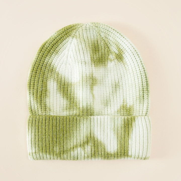 Damen Beanie-Mütze mit modernem Batikdesign und komfortabler Passform W&W Mode