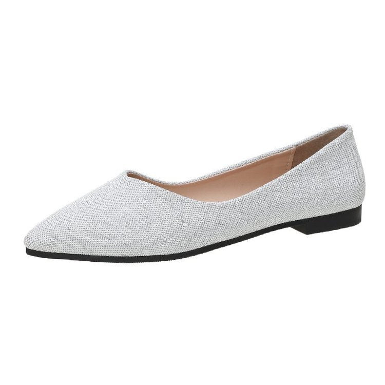 Damen elegante Ballerinas mit schickem Obermaterial und komfortabler Sohle W&W