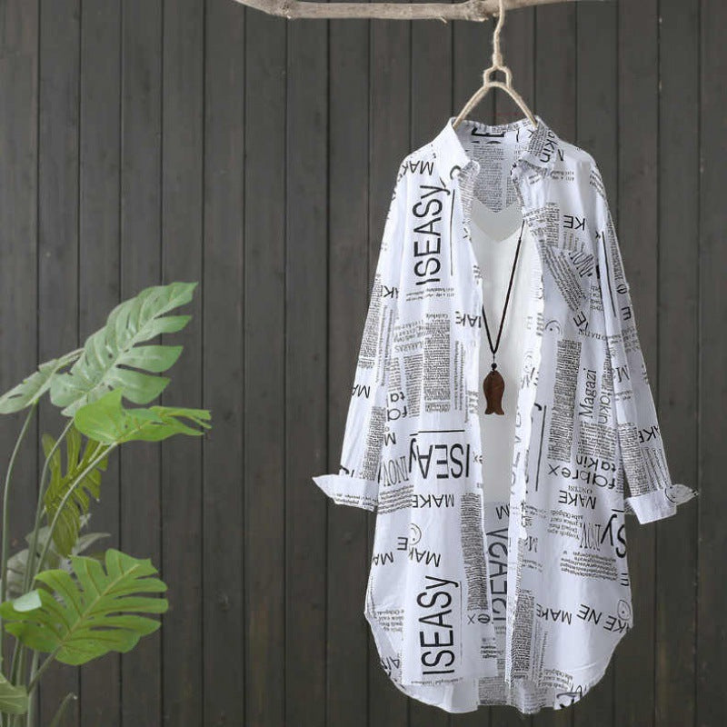 Damen Leichte Bedruckte Kimono Jacke WW
