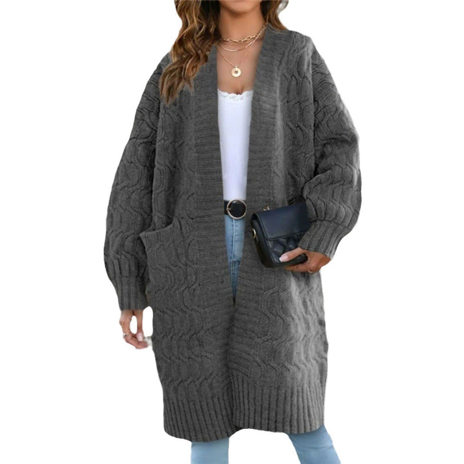 Damen Strickjacke mit Taschen WW