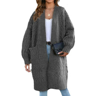 Damen Strickjacke mit Taschen WW