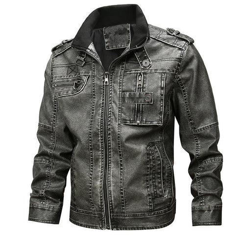 W&W Mode | Klassische Lederjacke für Männer