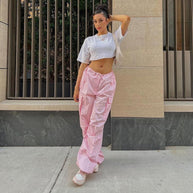 Damen Relaxed Fit Cargo-Hose WW