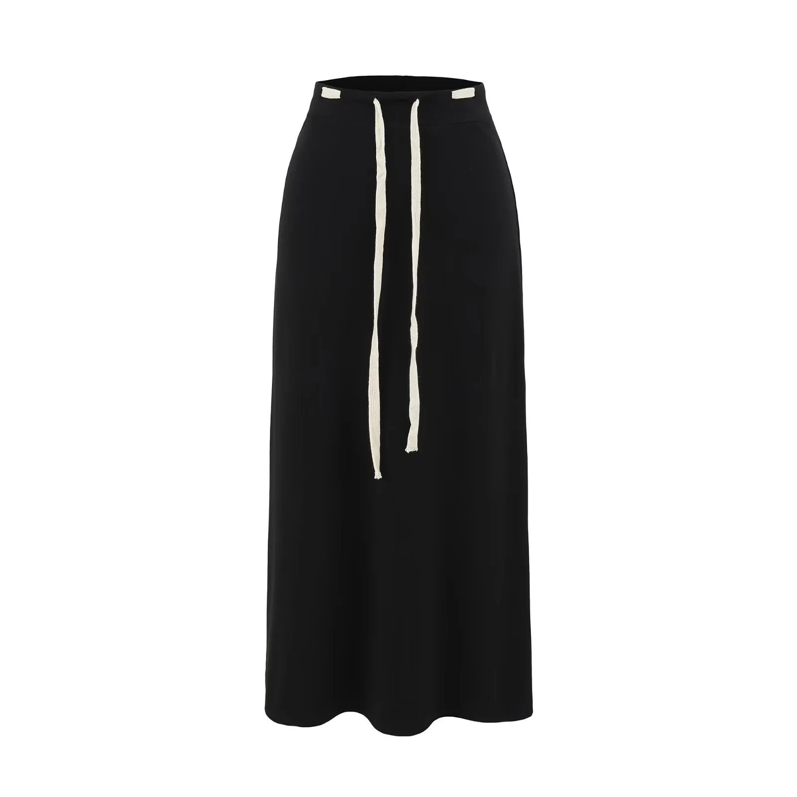 Damen Sportlicher Maxiröcke mit verstellbarem Bund WW