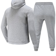 Damen Sportliches Hoodie und Jogginghose Set mit auffälligem Schriftzug WW